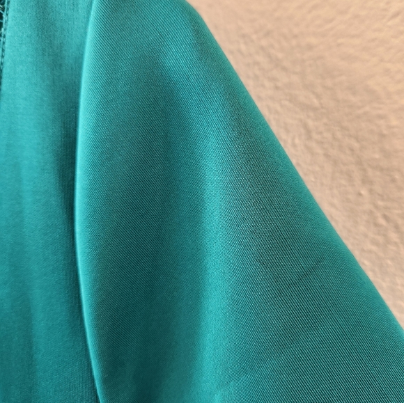 Lane Bryant‎ Plus Size Teal Scuba Lace Fit & Flare Dress Size 18/20 1X XXL - Picture 11 of 11